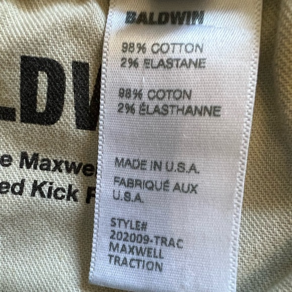 Baldwin Kansas City Cropped Kick Flare Size 24 - Picture 10 of 13